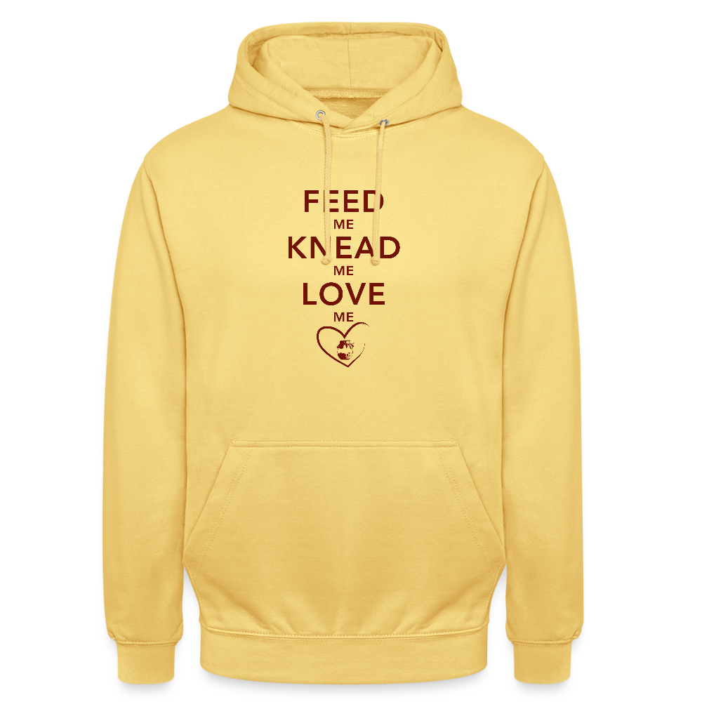 BROTHoodie Feed me hell - Zitronengelb