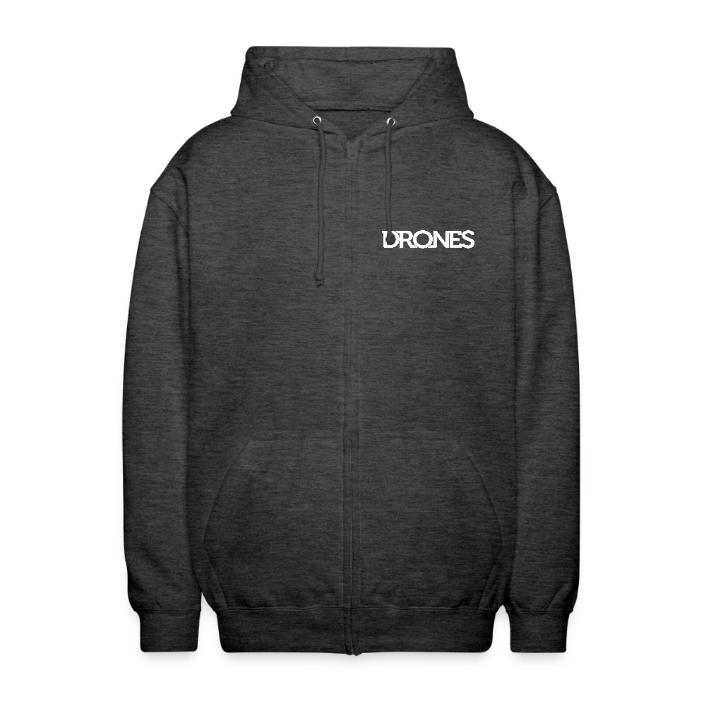 Unisex Kapuzenjacke Drones - Anthrazit