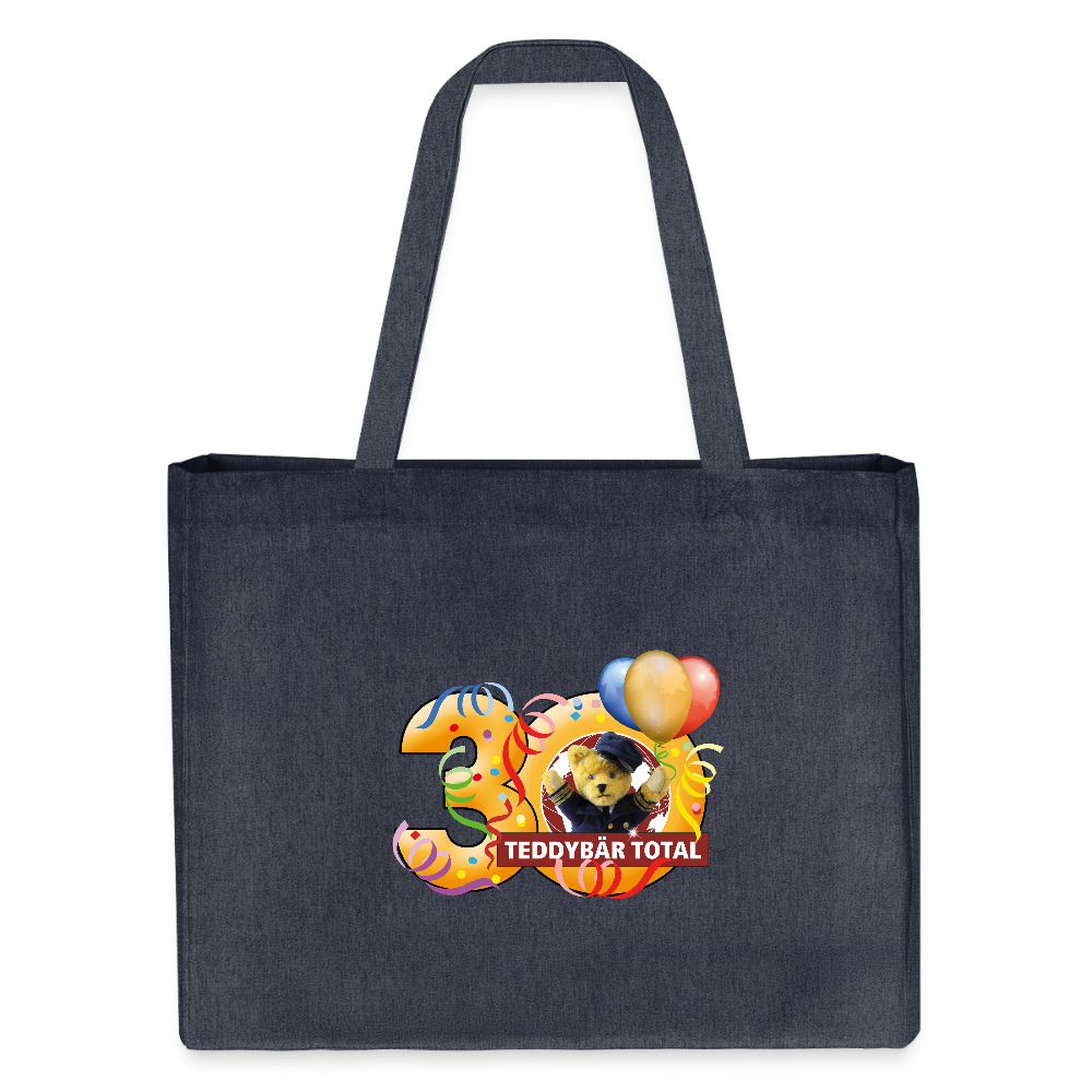 Shopping-Bag 30 Jahre TEDDYBÄR TOTAL - midnight Blue