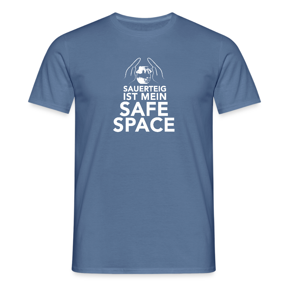 BROTShirt Safe Space dunkel - Taubenblau