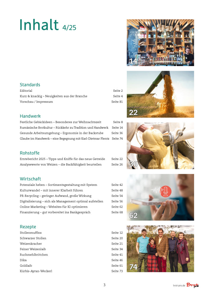 BROTpro – Ausgabe 04/2025