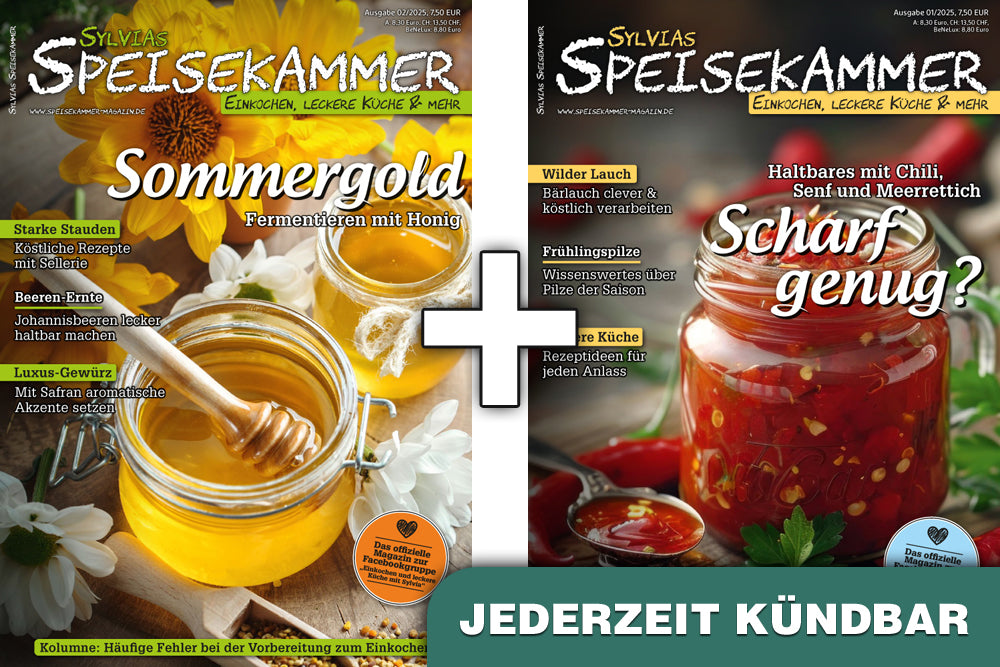 Sylvias SPEISEKAMMER – Schnupper-Abonnement