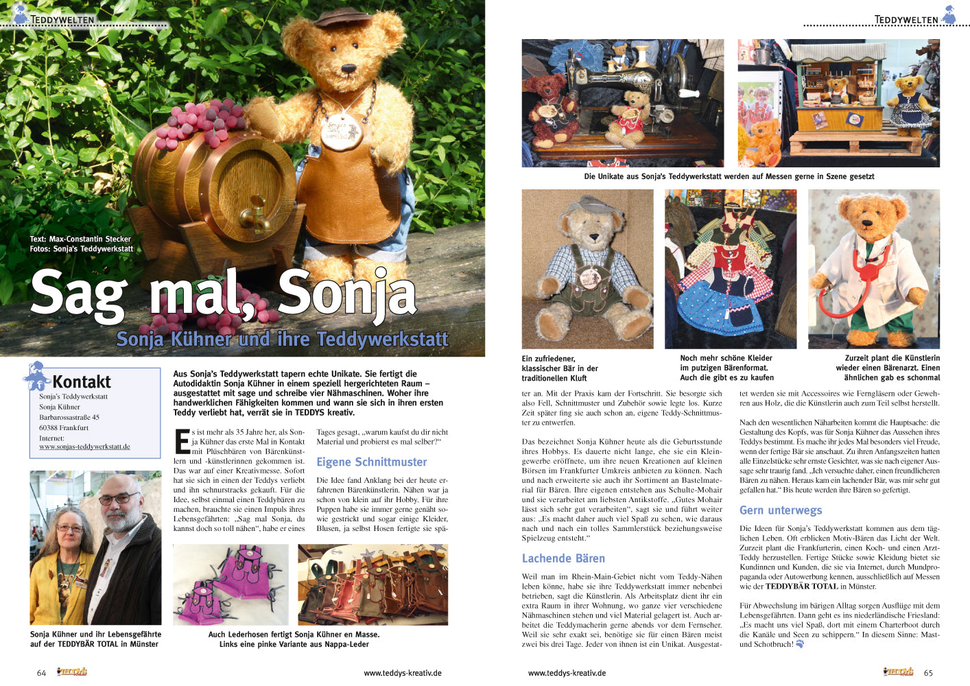 TEDDYS kreativ – Schnupper-Abo