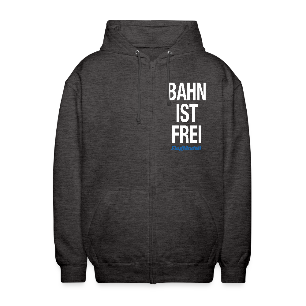 Hoodiejacke Bahn ist frei - Anthrazit