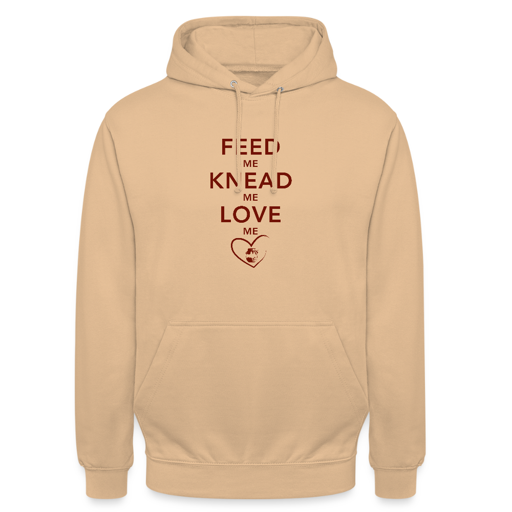 BROTHoodie Feed me hell - Pfirsich
