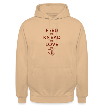 BROTHoodie Feed me hell - Pfirsich