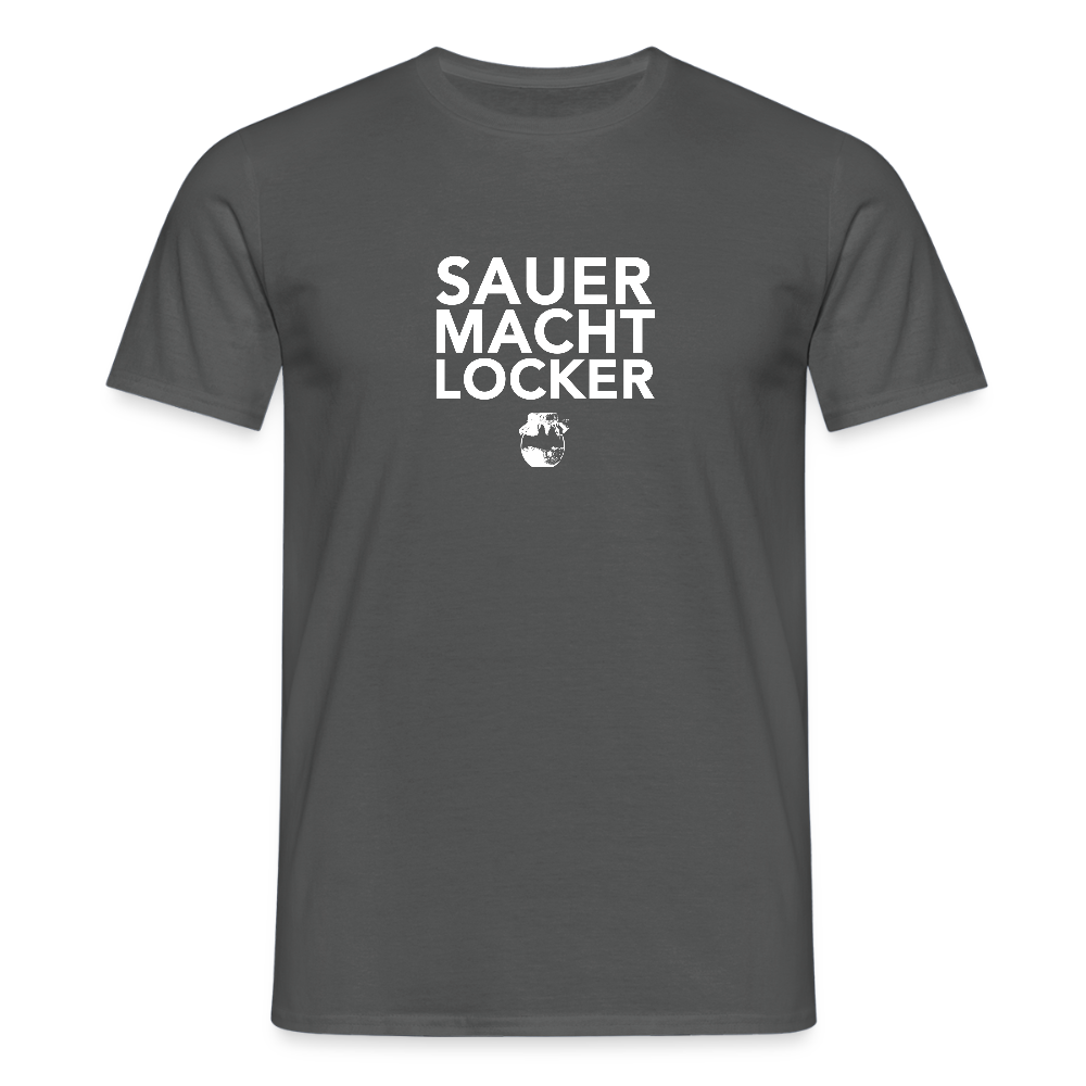 BROTShirt Sauer macht locker dunkel - Anthrazit