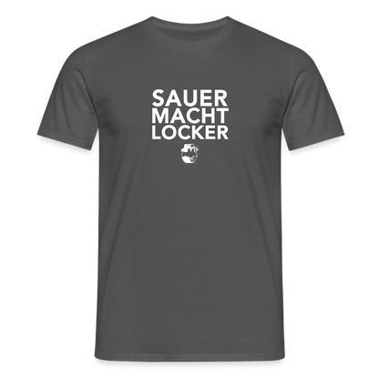 BROTShirt Sauer macht locker dunkel - Anthrazit