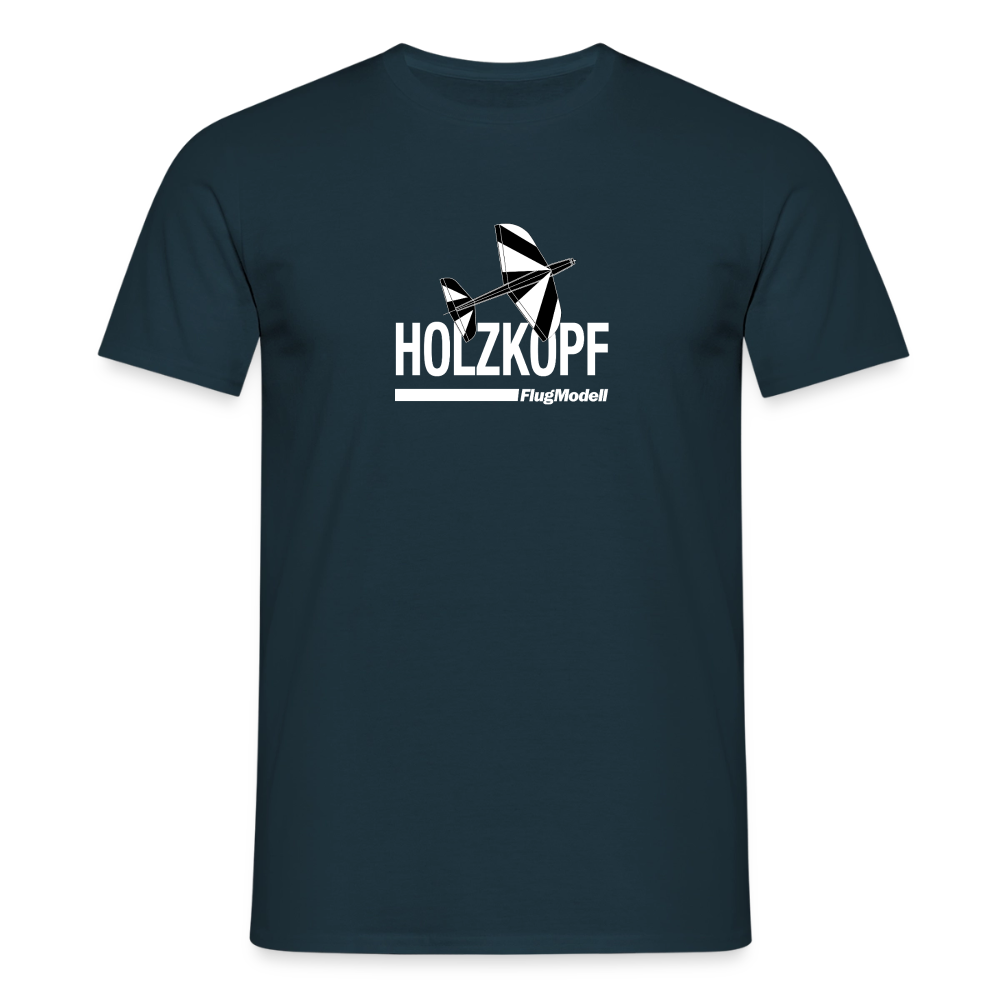 T-Shirt Holzkopf dunkel - Navy