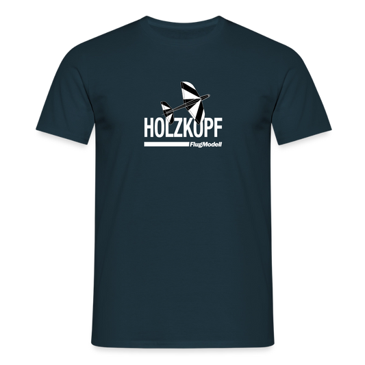 T-Shirt Holzkopf dunkel - Navy