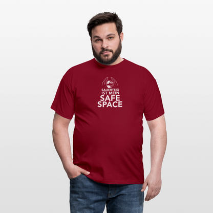 BROTShirt Safe Space dunkel - Ziegelrot