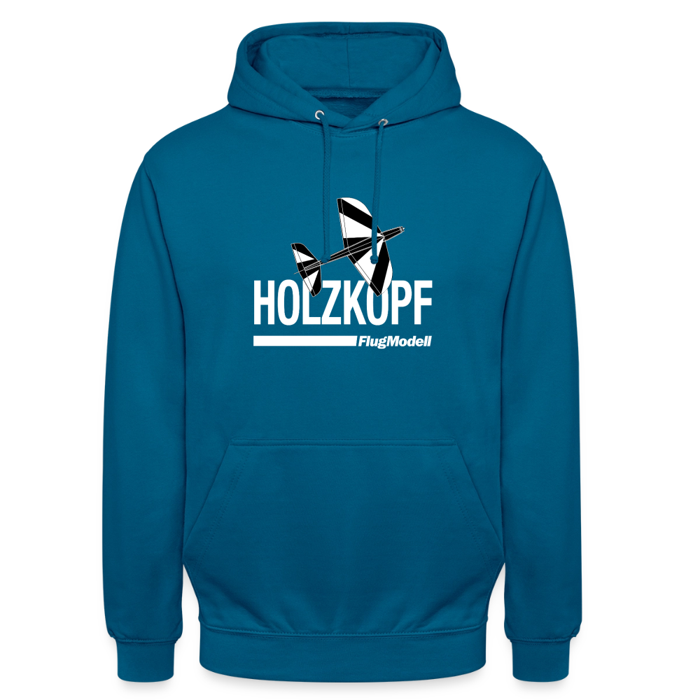 Hoodie Holzkopf dunkel - Tiefseeblau 