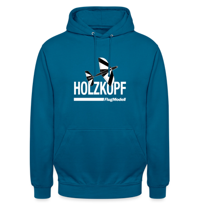 Hoodie Holzkopf dunkel - Tiefseeblau 