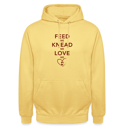 BROTHoodie Feed me hell - Zitronengelb