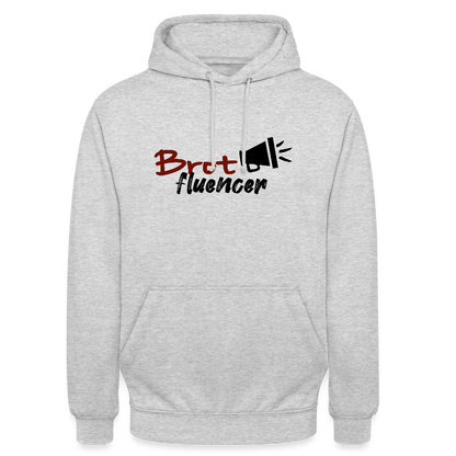 BROTHoodie BROTFluencer - Hellgrau meliert