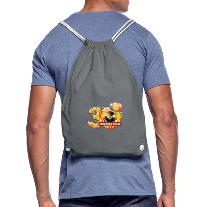 Beutel 30 Jahre TEDDYBÄR TOTAL - Grau