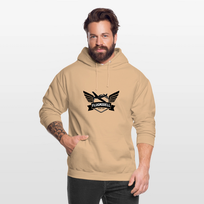 Hoodie FlugModell retro hell - Pfirsich