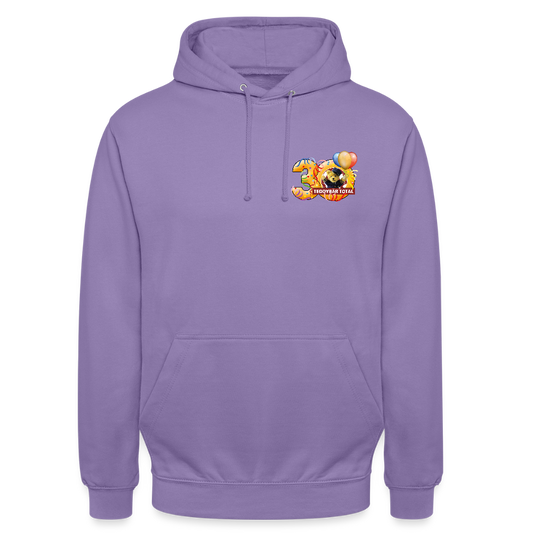 Unisex-Hoodie 30 Jahre TEDDYBÄR TOTAL klein - Lavendel