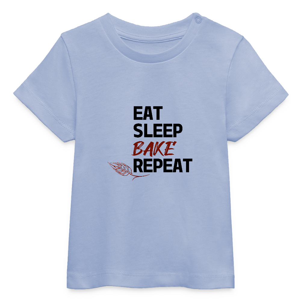BROTShirt Baby Eat-Sleep-Bake-Repeat - Sky