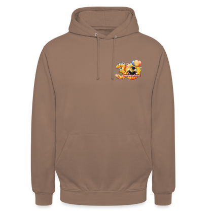 Unisex-Hoodie 30 Jahre TEDDYBÄR TOTAL klein - Mokka