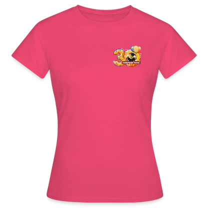 Frauen-T-Shirt 30 Jahre TEDDYBÄR TOTAL klein - Azalea