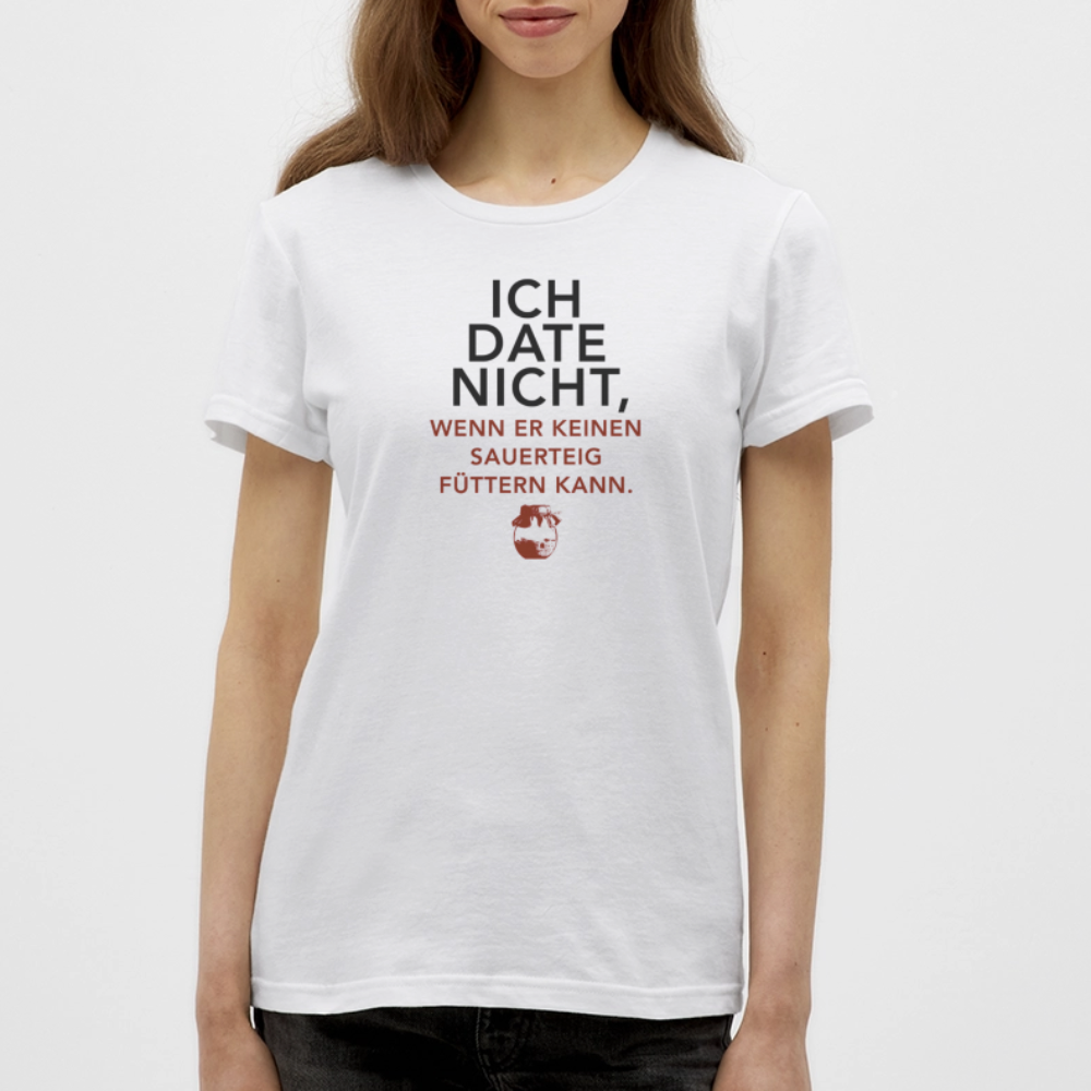 BROTShirt No Date hell - Weiß