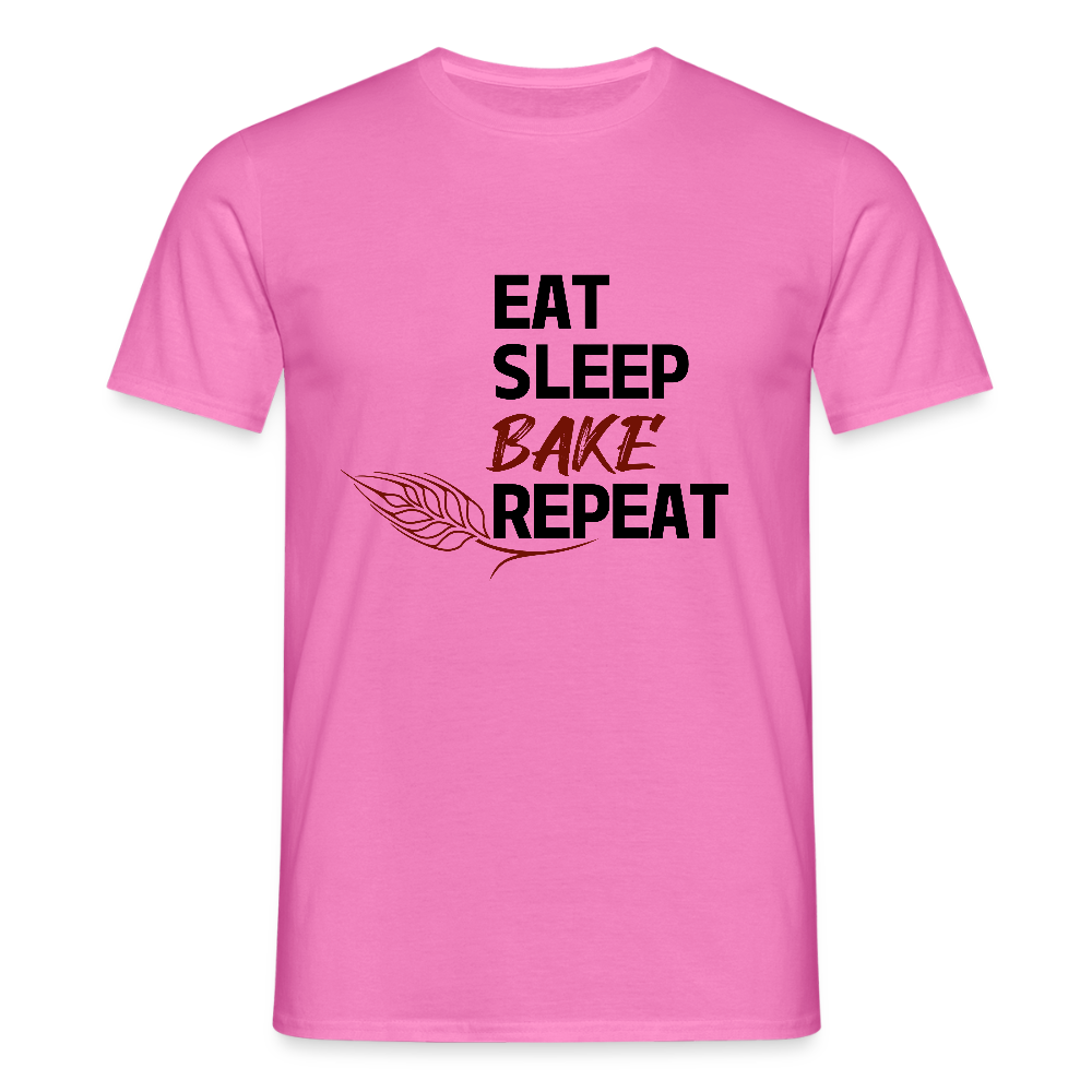BROTShirt Eat-Sleep-Bake-Repeat Ähre - Pink