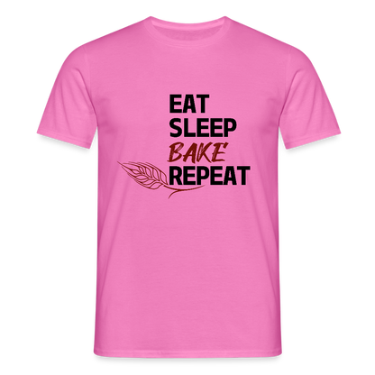 BROTShirt Eat-Sleep-Bake-Repeat Ähre - Pink