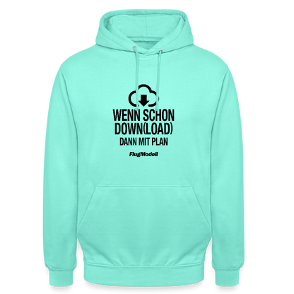 Hoodie Download mit Plan hell - Mint