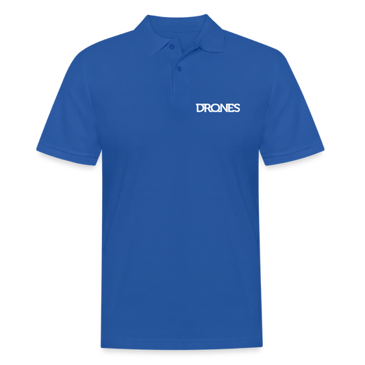 Männer Poloshirt Drones - Royalblau