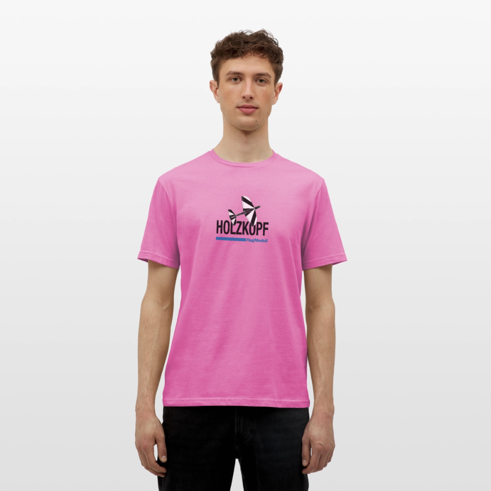 T-Shirt Holzkopf hell - Pink