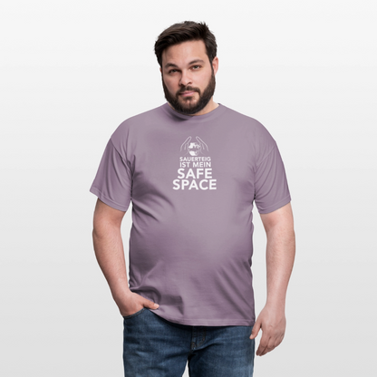 BROTShirt Safe Space dunkel - Lilagrau 