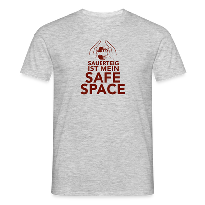 BROTShirt Safe Space hell - Grau meliert