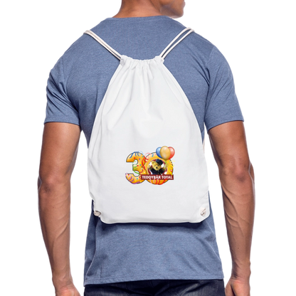 Beutel 30 Jahre TEDDYBÄR TOTAL - Weiß