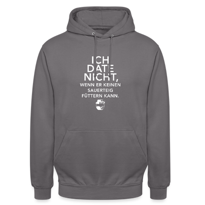 BROTHoodie No Date dunkel - Mittelgrau