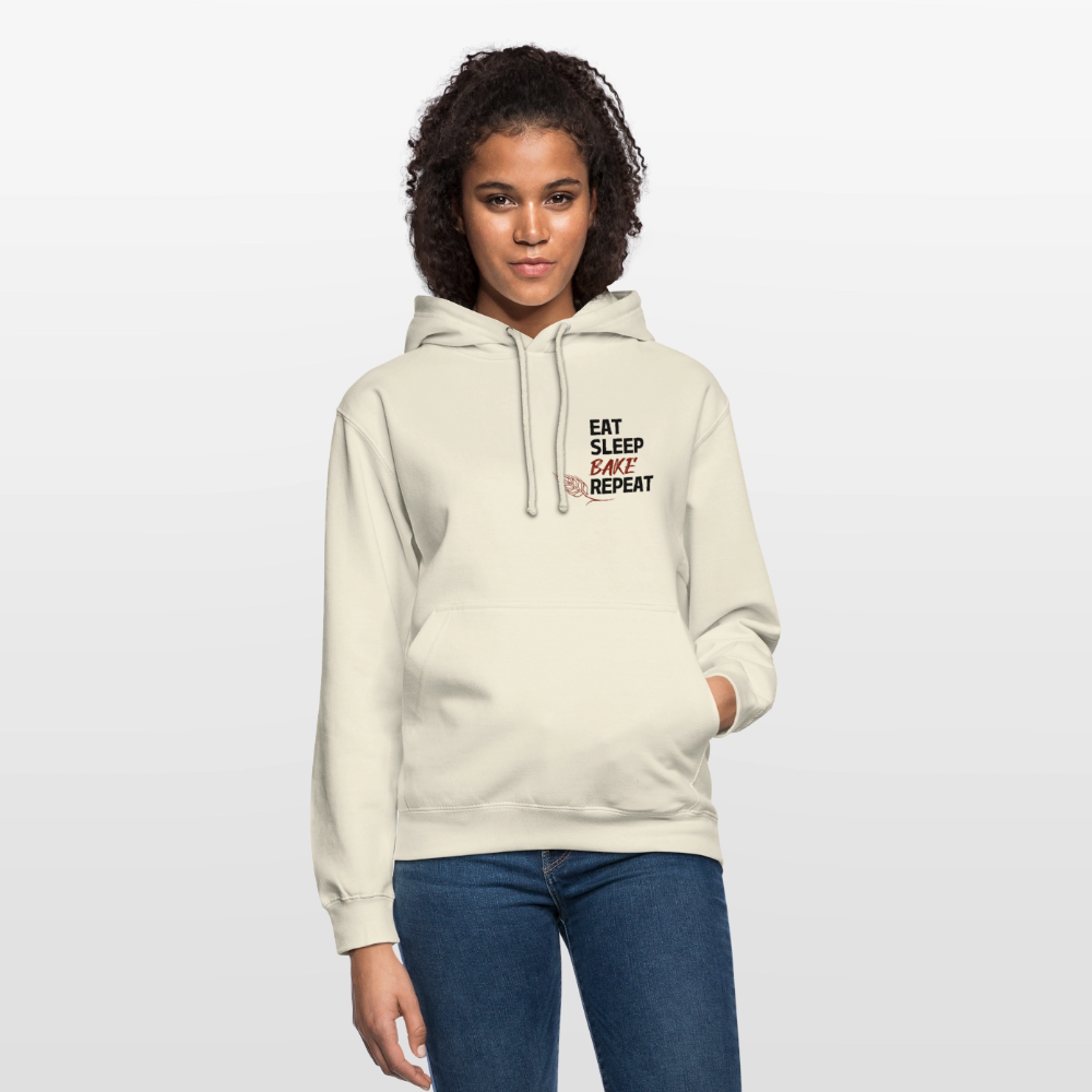 BROTHoodie Unisex Eat-Sleep-Bake-Repeat pur - Vanille-Milchshake