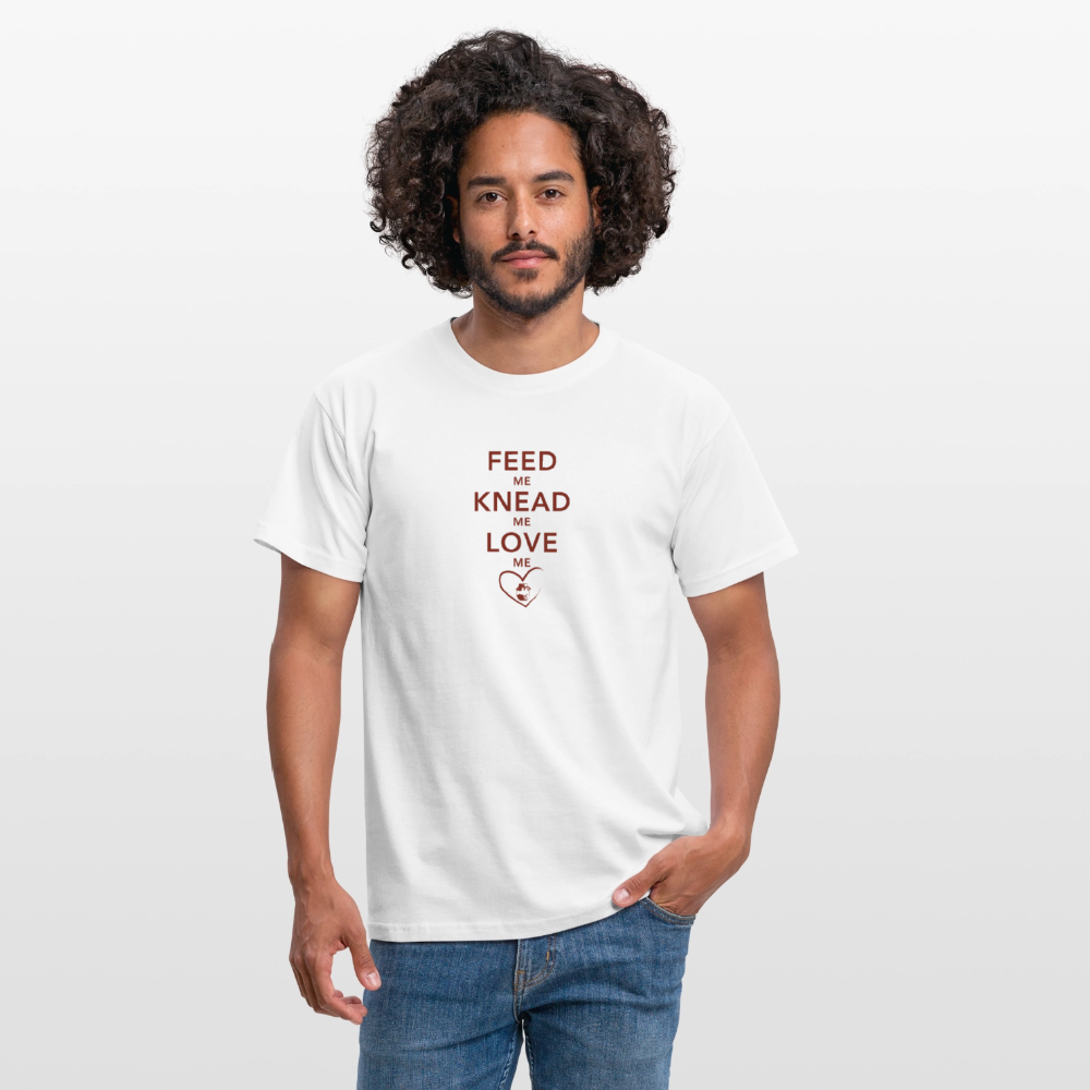 BROTShirt Feed me hell - Weiß
