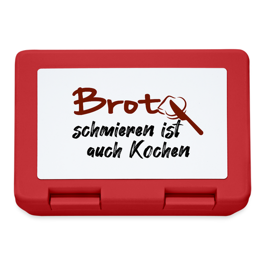 BROTDose Brot schmieren ist auch Kochen - Rot