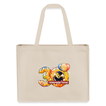 Shopping-Bag 30 Jahre TEDDYBÄR TOTAL - Naturweiß