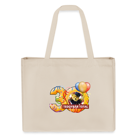 Shopping-Bag 30 Jahre TEDDYBÄR TOTAL - Naturweiß
