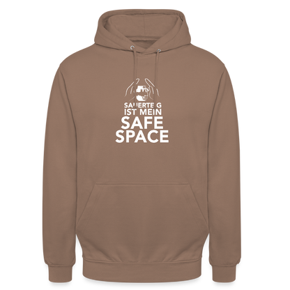 BROTHoodie Safe Space dunkel - Mokka