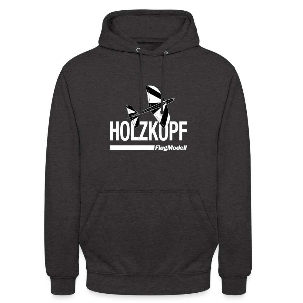 Hoodie Holzkopf dunkel - Anthrazit