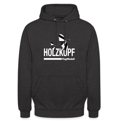 Hoodie Holzkopf dunkel - Anthrazit