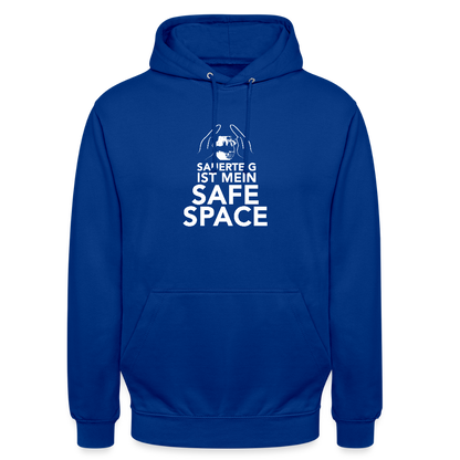 BROTHoodie Safe Space dunkel - Royalblau