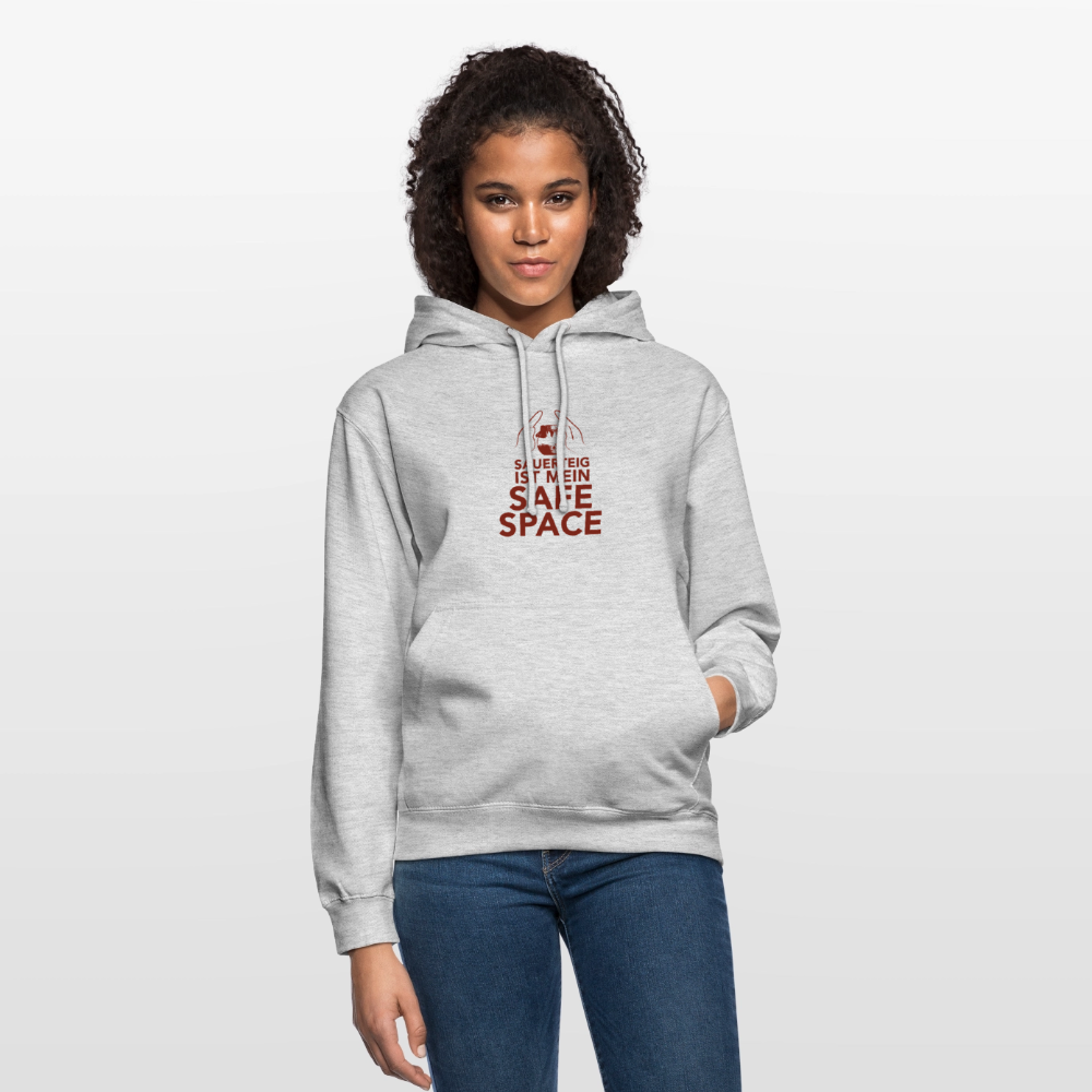 BROTHoodie Safe Space hell - Hellgrau meliert