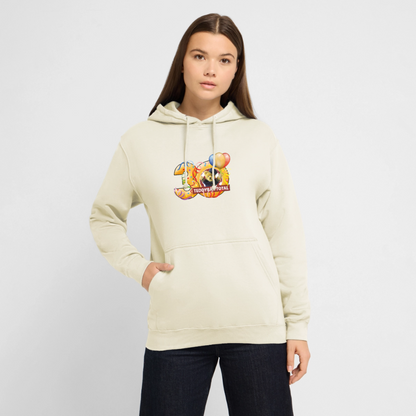 Unisex-Hoodie 30 Jahre TEDDYBÄR TOTAL groß - Vanille-Milchshake