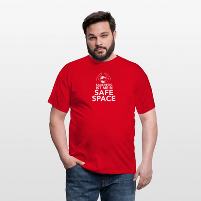 BROTShirt Safe Space dunkel - Rot