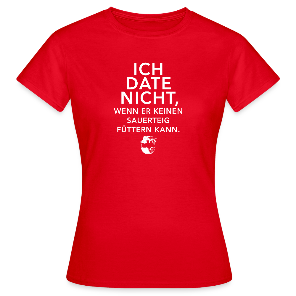 BROTShirt No Date dunkel - Rot