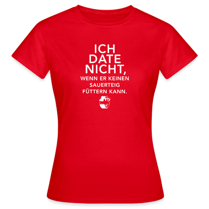 BROTShirt No Date dunkel - Rot