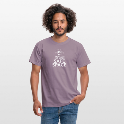 BROTShirt Safe Space dunkel - Lilagrau 
